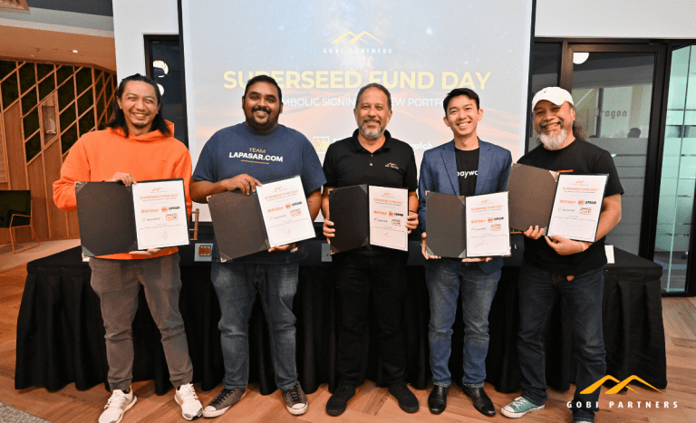Gobi Partners onboards Malaysian startups Durioo+, Lapasar, Paywatch and pitchIN to the Gobi Superseed II Fund